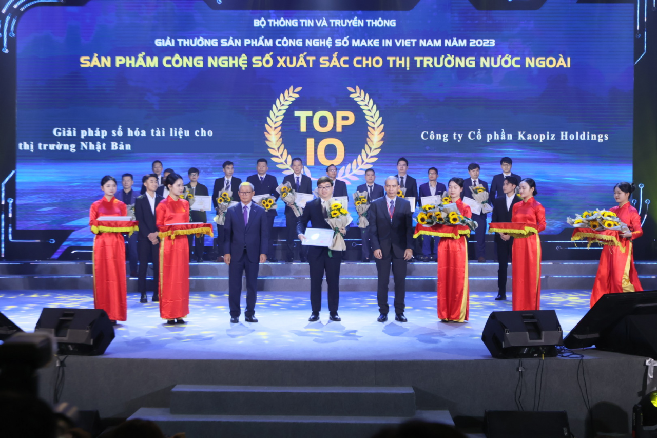  Kaopiz AI-OCR Top 10 Make in Vietnam 2023 