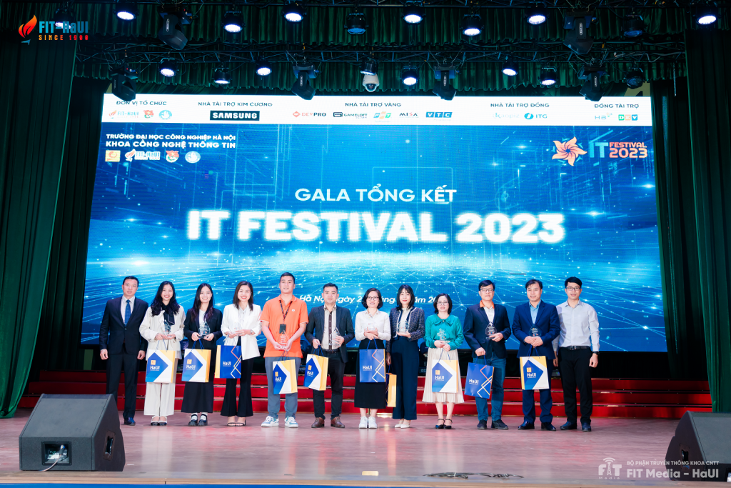 Sponsor of IT Festival 2023 at Hanoi University of Industry"