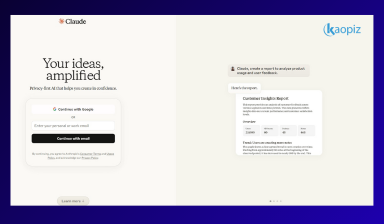 AI chatbot business: Claude