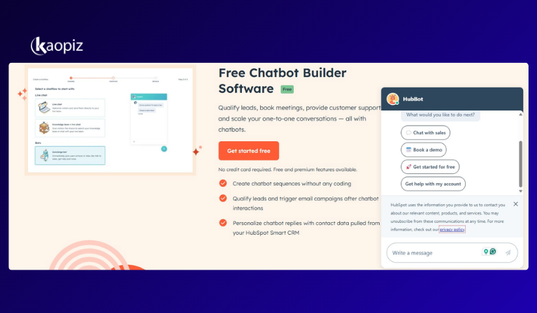HubSpot AI chatbot