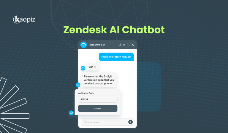 Generative AI chatbots example: Zendesk