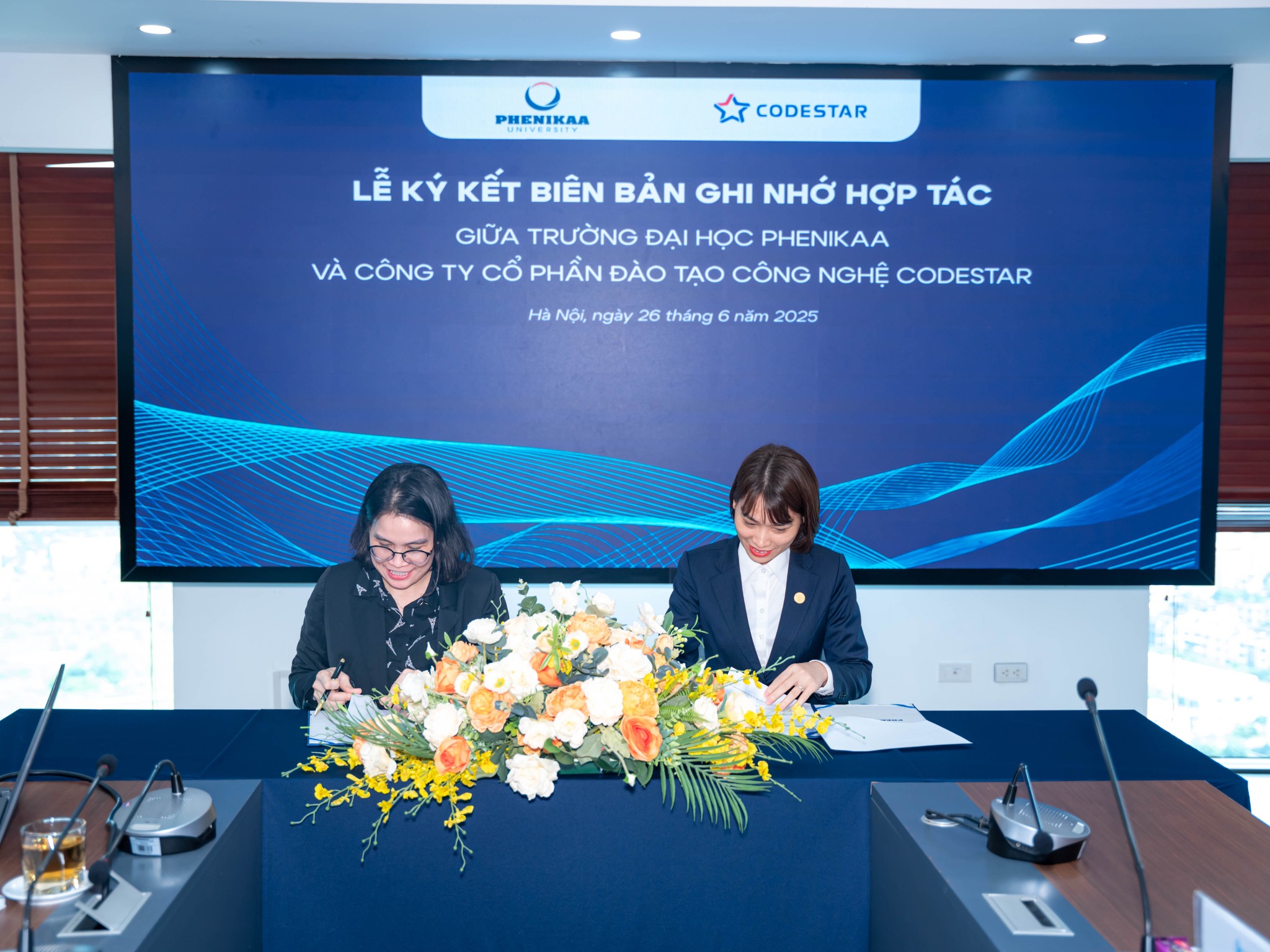 Codestar and Phenikaa University sign MoU to launch Tech Training collaboration
