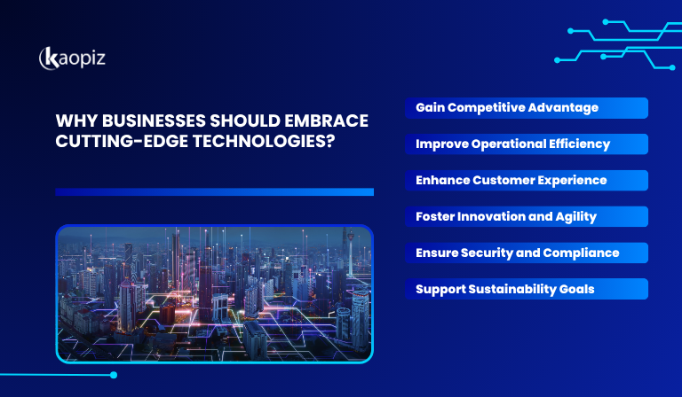 Why Businesses Should Embrace Cutting-Edge Technologies?