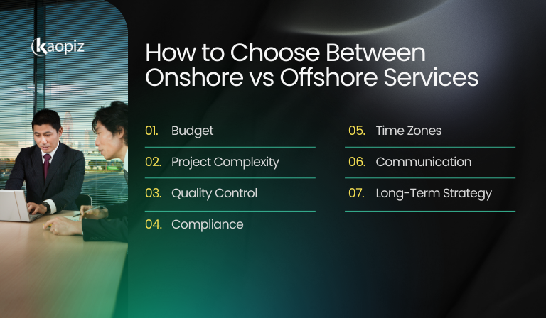 How to Choose Between Onshore and Offshore Services