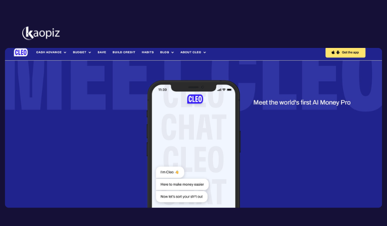 Cleo is one of the best AI chatbots for finance