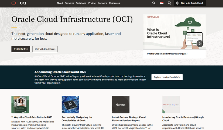 Oracle Cloud Infrastructure (OCI)