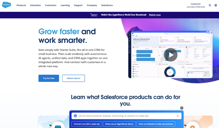 Salesforce is one of the best cloud providers