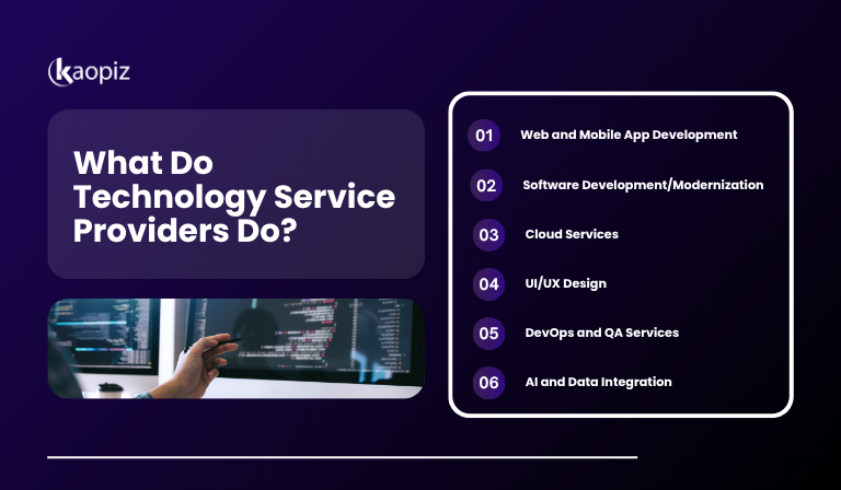 What Do Technology Service Providers Do?
