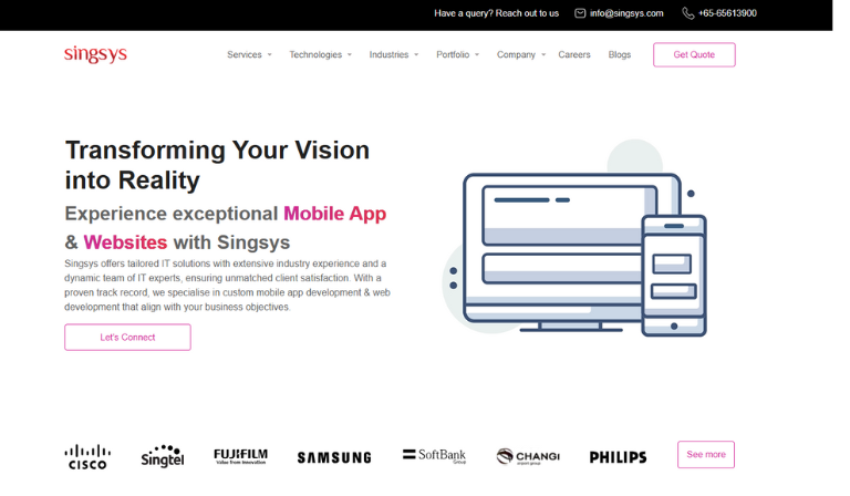 Singsys – Technology service provider in Singapore