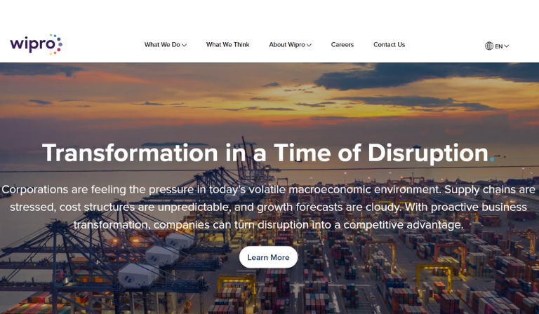 Best IT company for Singapore: Wipro