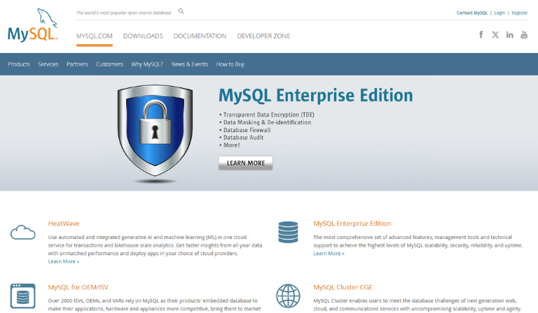 Databases for Web Applications: MySQL