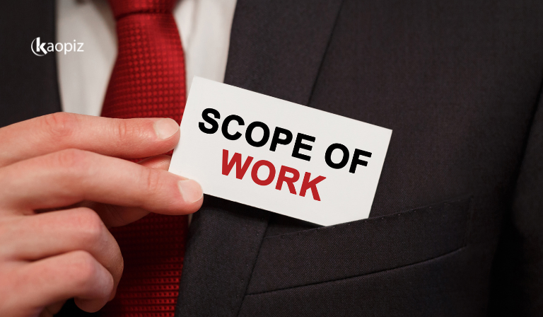Contract software development agreement: Scope of Work