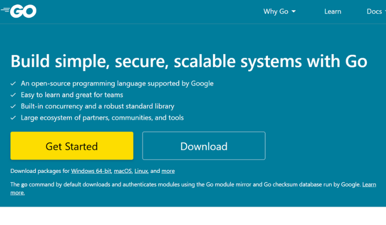 Go: Fastest Language Programming