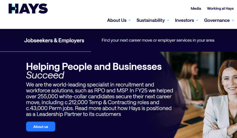 Hays: IT Staffing Firm