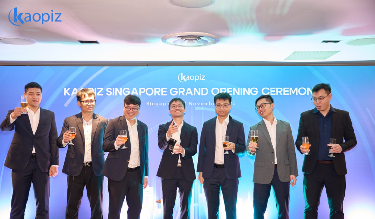 Kaopiz leadership at new office