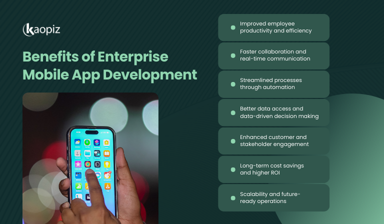 Benefits of Enterprise Mobile App Development
