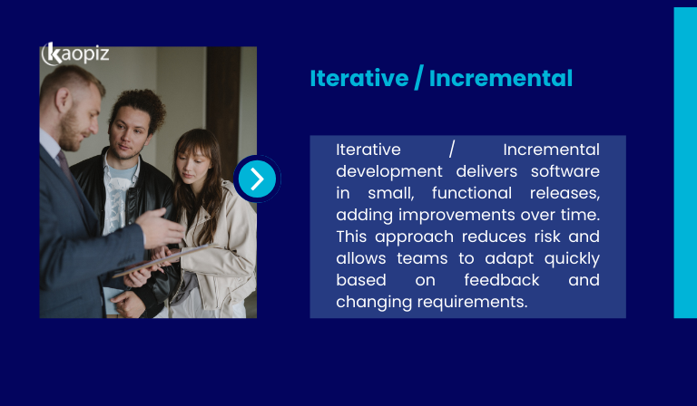 SDLC Models: Iterative / Incremental