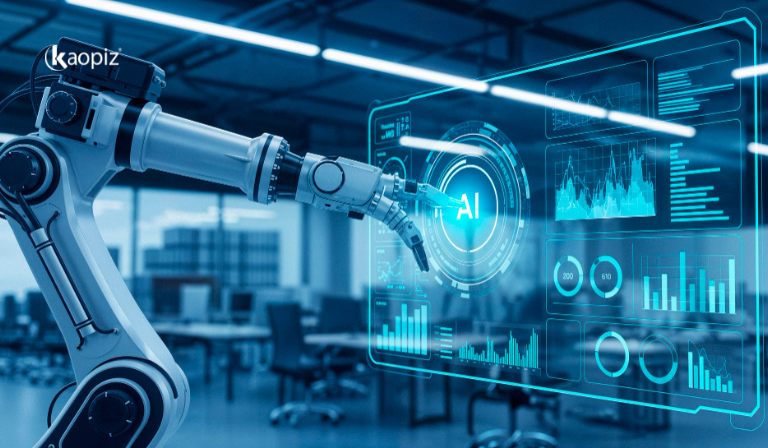 How AI in Industrial Automation Works