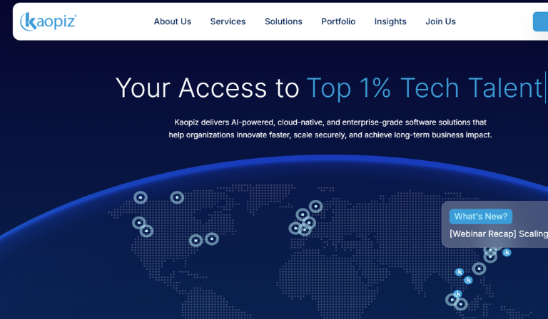 Top AI development company in Singapore: Kaopiz