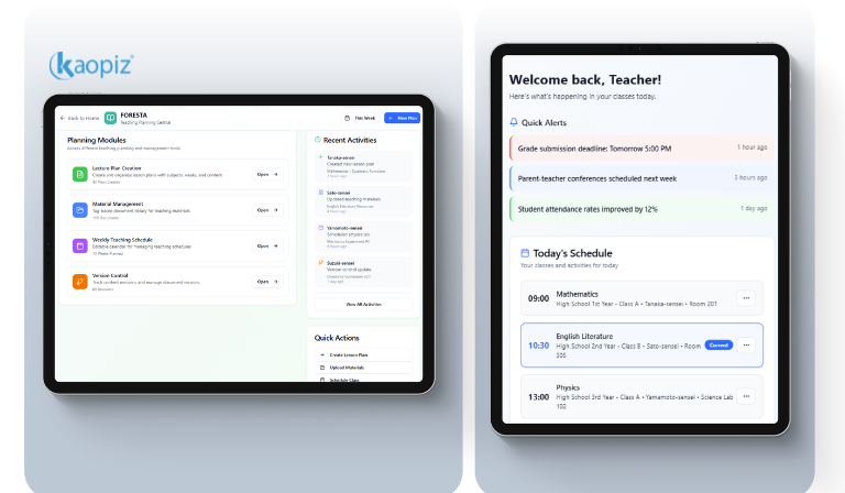 FORESTA: Lecture Management for Instructors