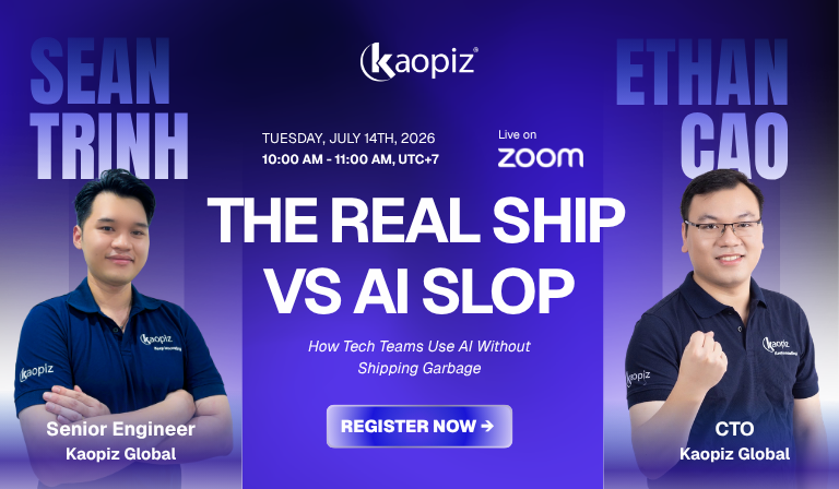 [Webinar] The Real Ship vs AI Slop: How Tech Teams Use AI Without Shipping Garbage