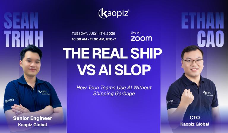 [Webinar Recap] The Real Ship vs AI Slop: How Tech Teams Use AI Without Shipping Garbage