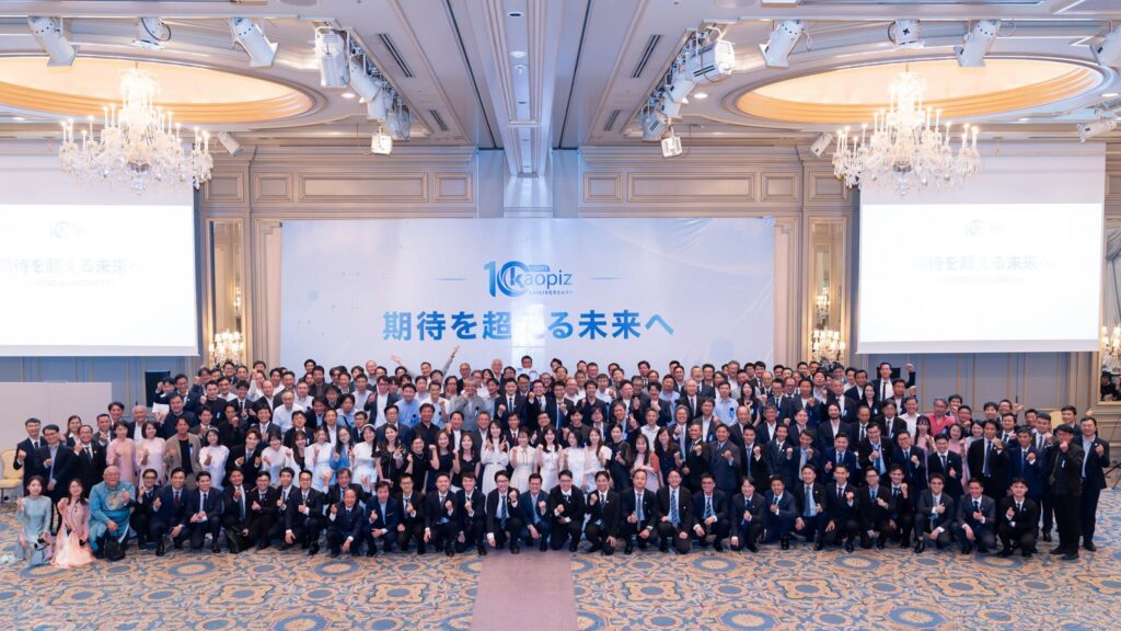 Kaopiz Japan Marks 10th Anniversary: A Journey Beyond Expectations