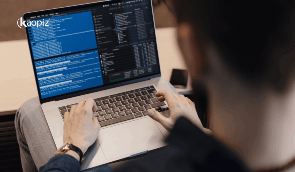 What is software testing outsourcing: an external QA team testing software for a client
