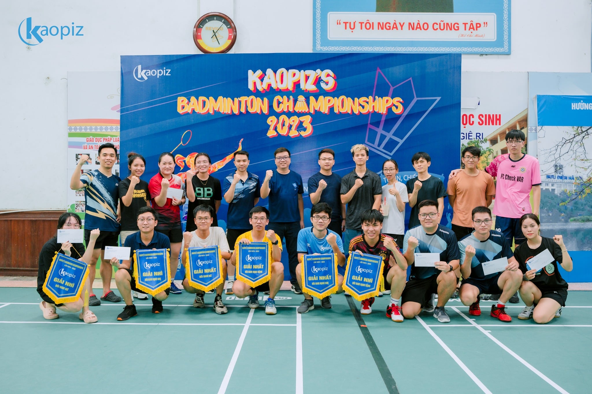 KAOPIZ'S BADMINTON CHAMPIONSHIPS 記念写真