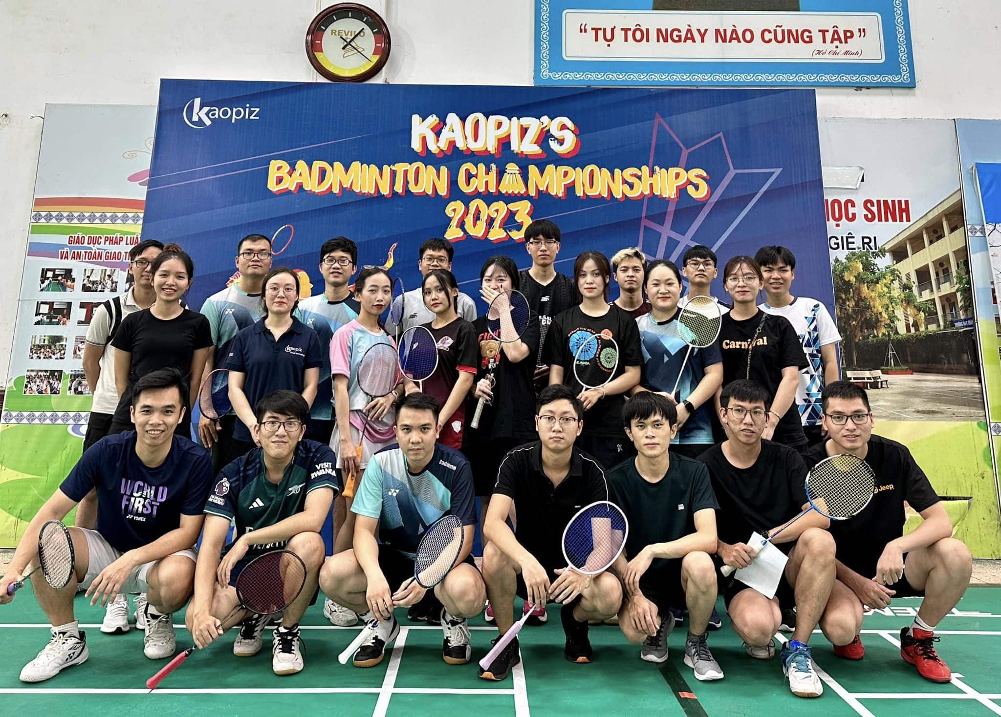 KAOPIZ’S BADMINTON CHAMPIONSHIPS 2023を開催しました