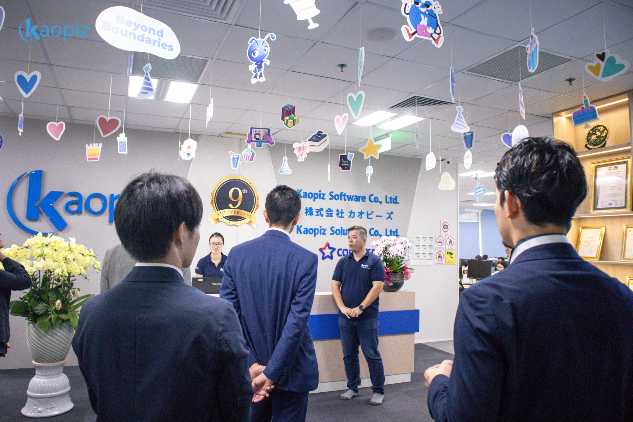 Japan ICT Day 2023がカオピーズはカンパニーツアーの一環