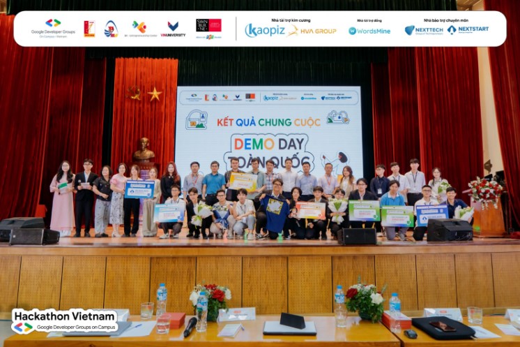 「GDGoC Hackathon 2025」全国決勝大会に集まった参加者たち 
