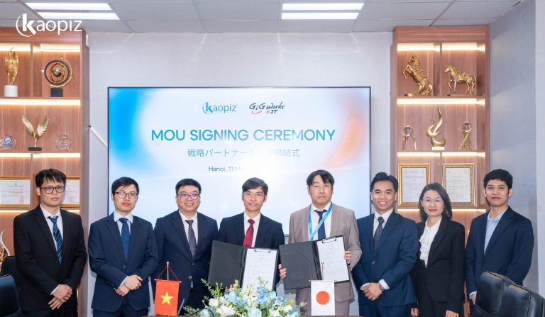 カオピーズとギグワークスクロスアイティの戦略的パートナーシップ